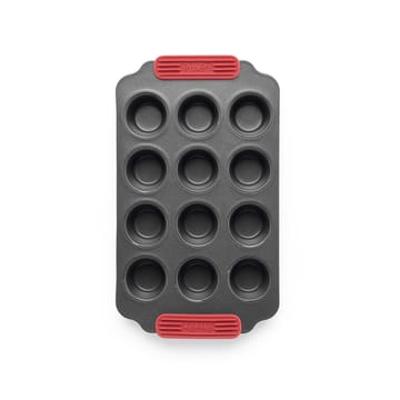Lékué non-stick mini muffinsform 12 stk - Rød - Lékué