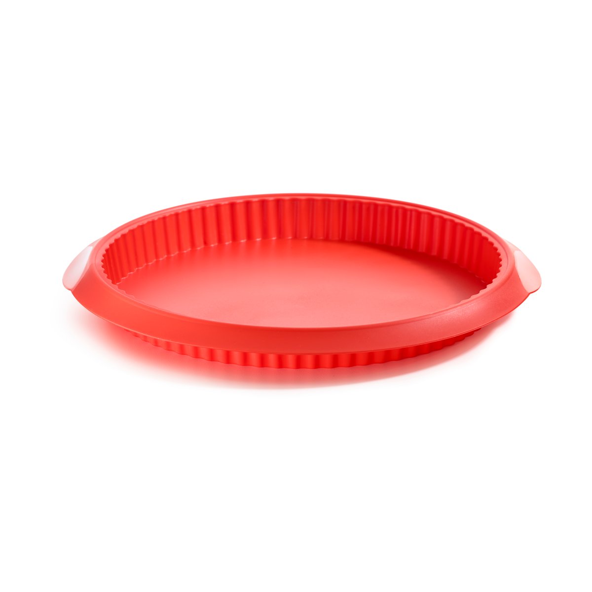 Lékué quicheform i silikon Ø28 cm Rød | Skandinavisk Design | Paiformer | Rød