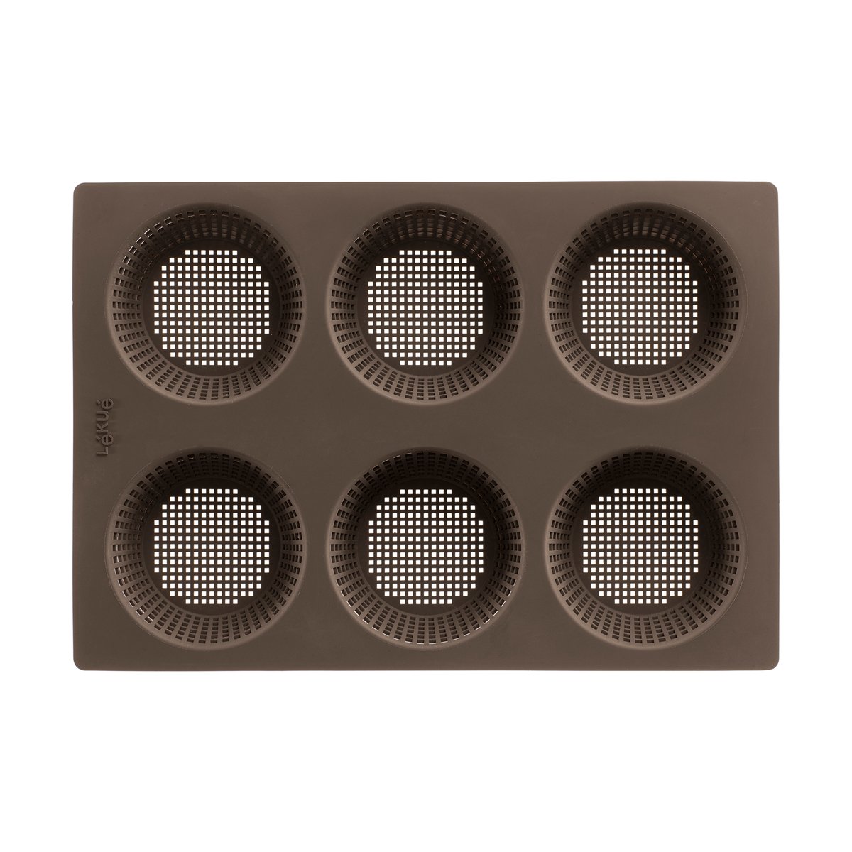Bakeform Silikon perforert Rundstykker