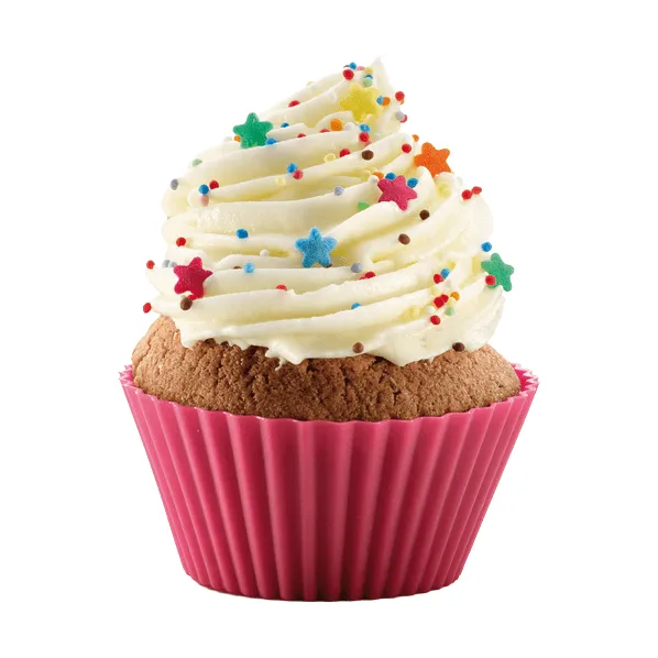 Lékué store muffinsformer i silikon 6-pk, Blandet Lékué