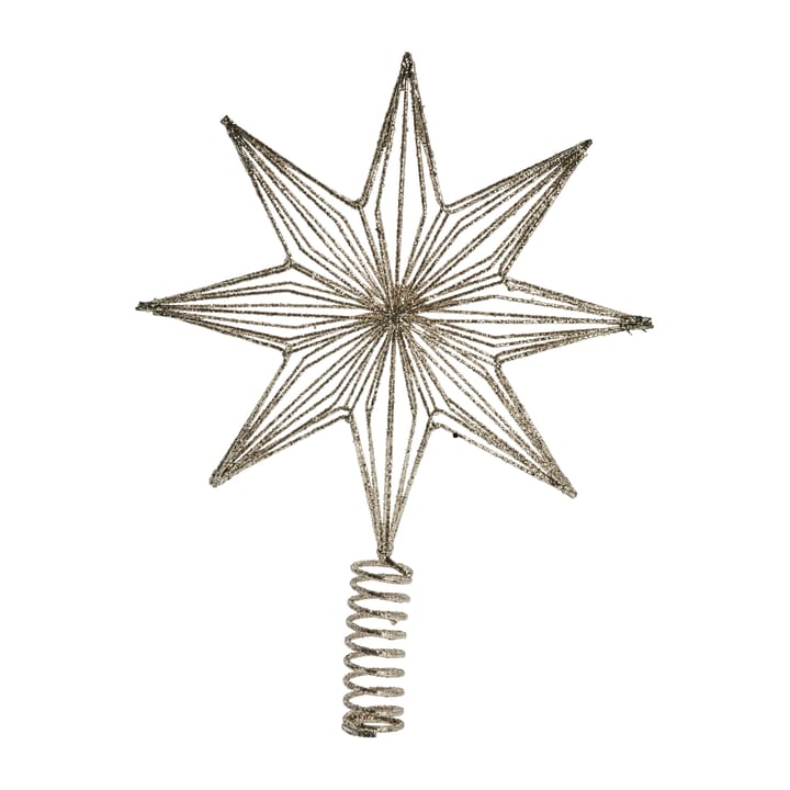 Alivinne julgransstjärna 31 cm - light gold - Lene Bjerre