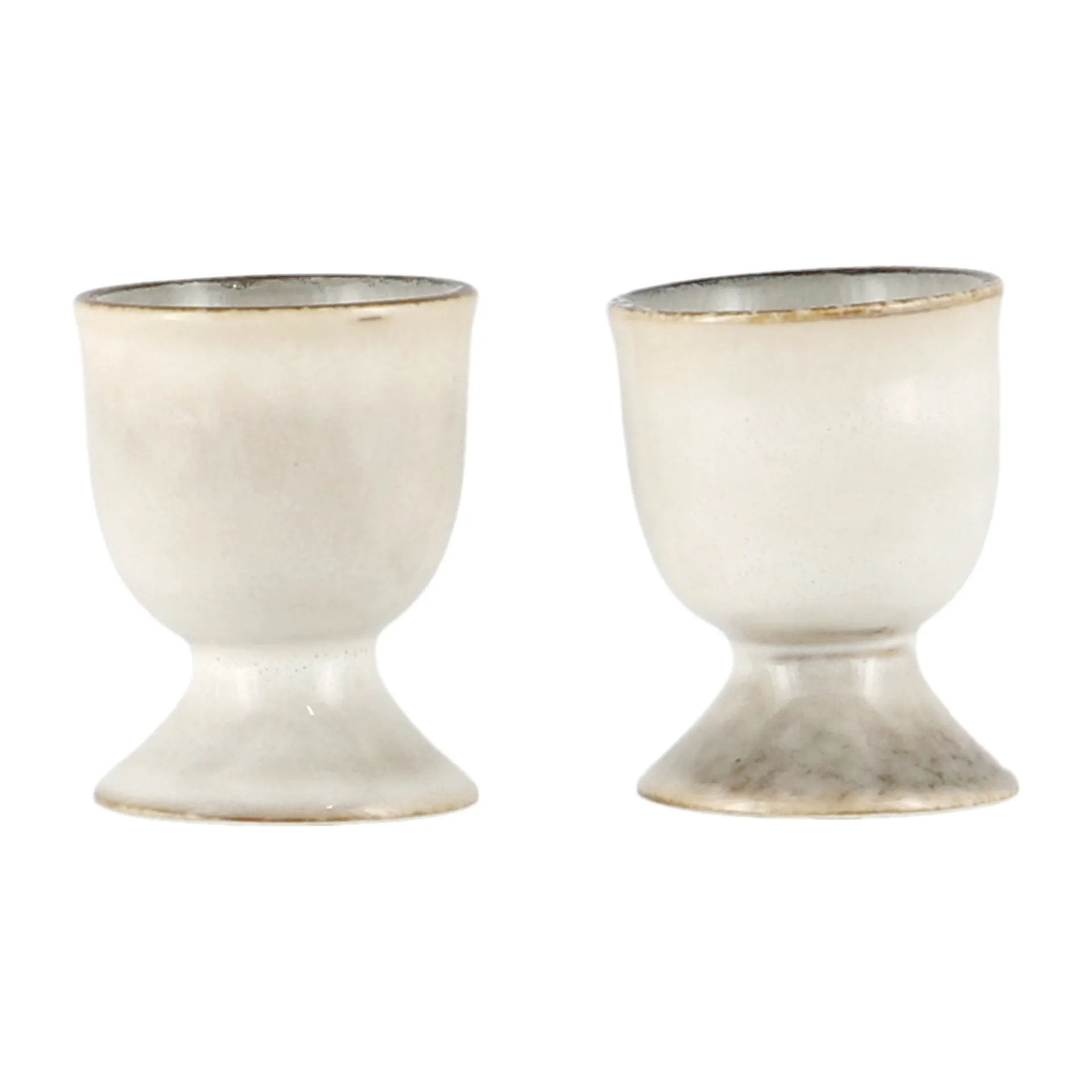 Amera eggeglass 6,5 cm, White sands Lene Bjerre