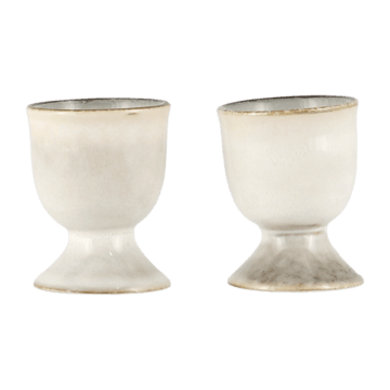 Amera eggeglass 6,5 cm - White sands - Lene Bjerre