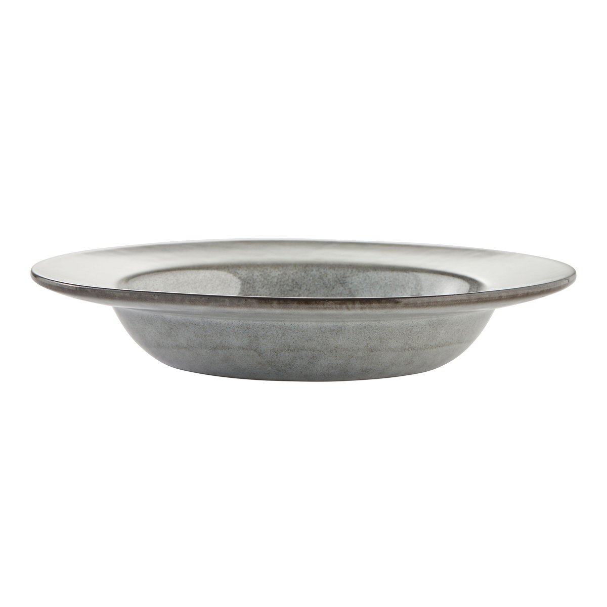 Lene Bjerre Amera suppetallerken 23 cm Grey | Skandinavisk Design | Dype tallerkener | Grå