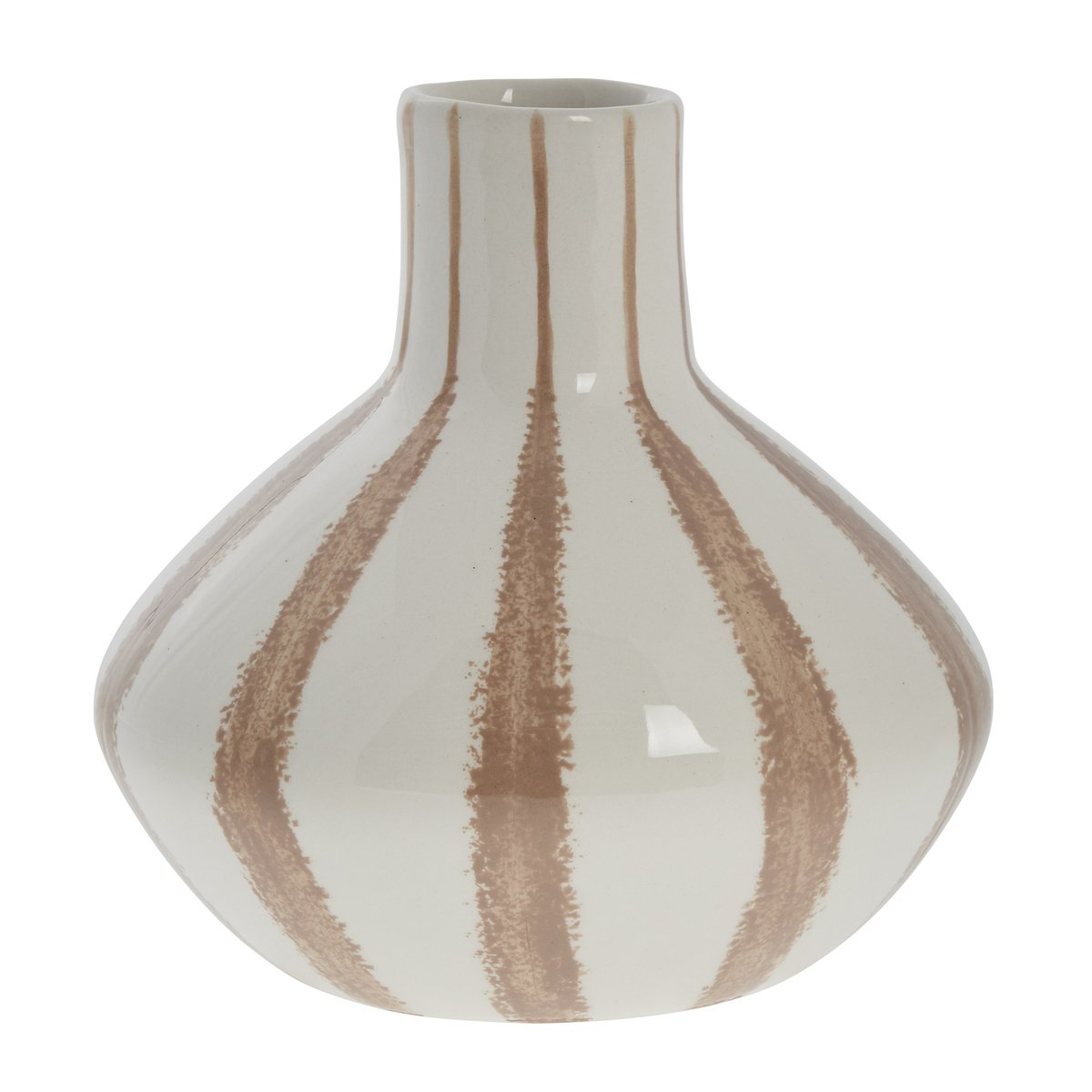 Bilde av Lene Bjerre Anivia vase 17 cm Gyllenbrun