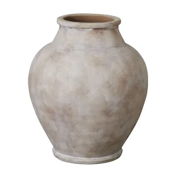 Anna vase 33 cm - Antique light brown - Lene Bjerre
