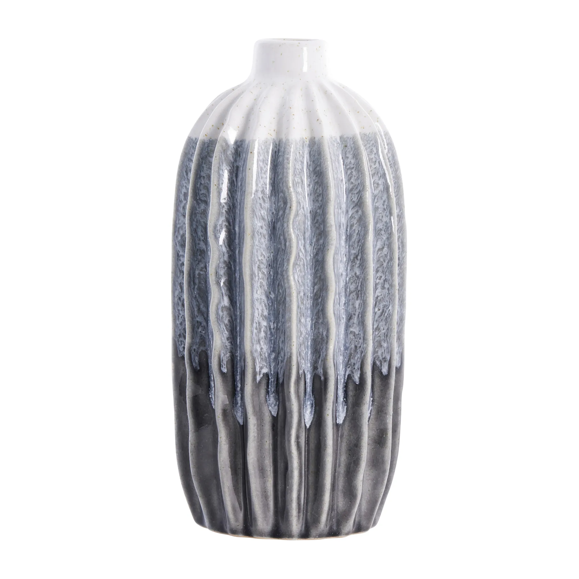 Aysia vase 13,5 cm, White-blue Lene Bjerre