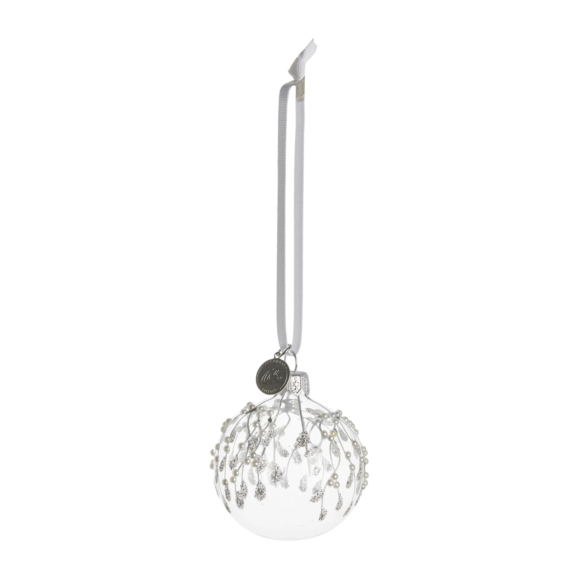 Cadelia julkula mistel Ø6 cm, clear-silver Lene Bjerre