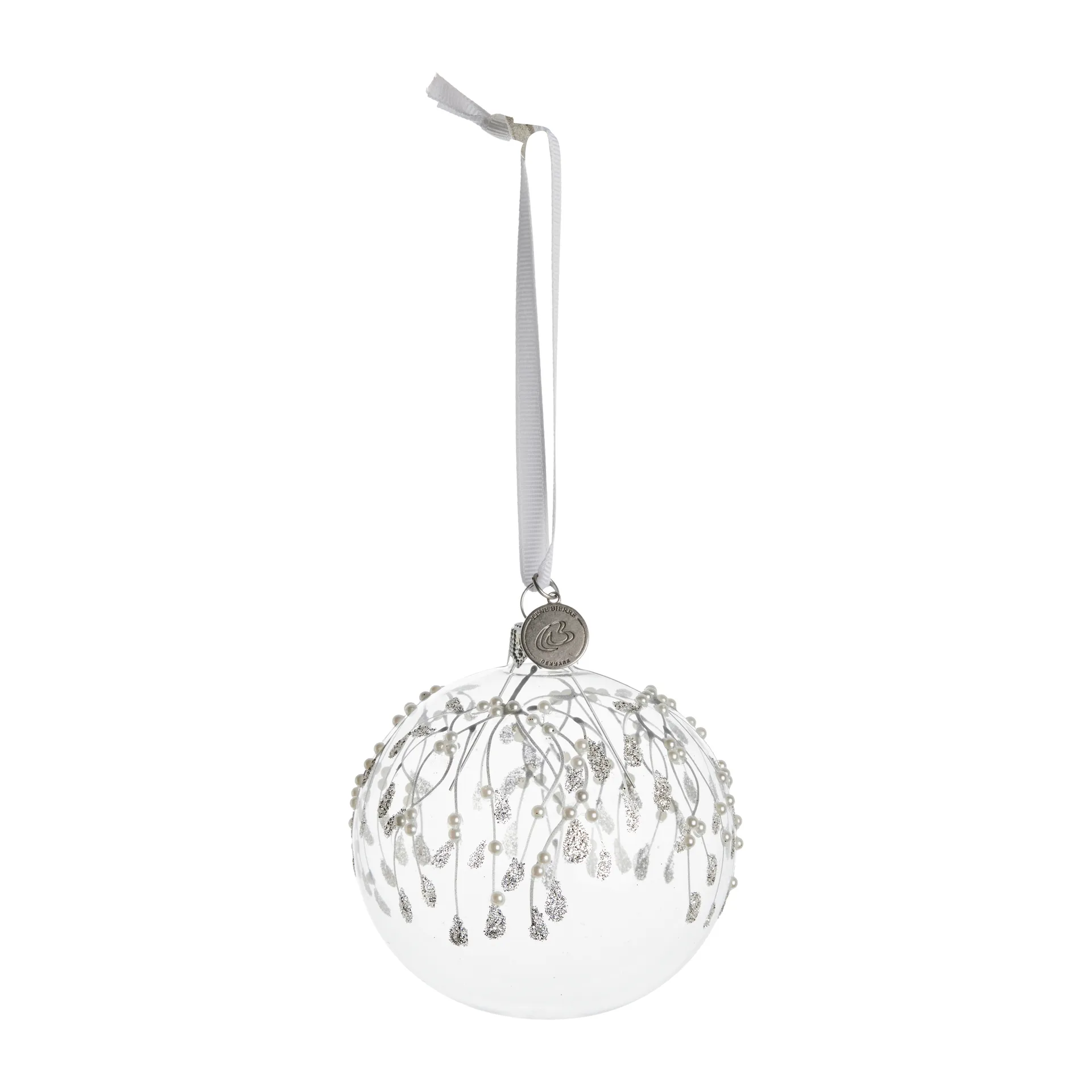 Cadelia julkula mistel Ø8 cm, clear-silver Lene Bjerre