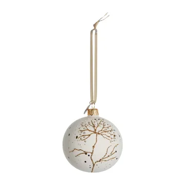 Cadelia julkula träd Ø8 cm - white-light gold - Lene Bjerre
