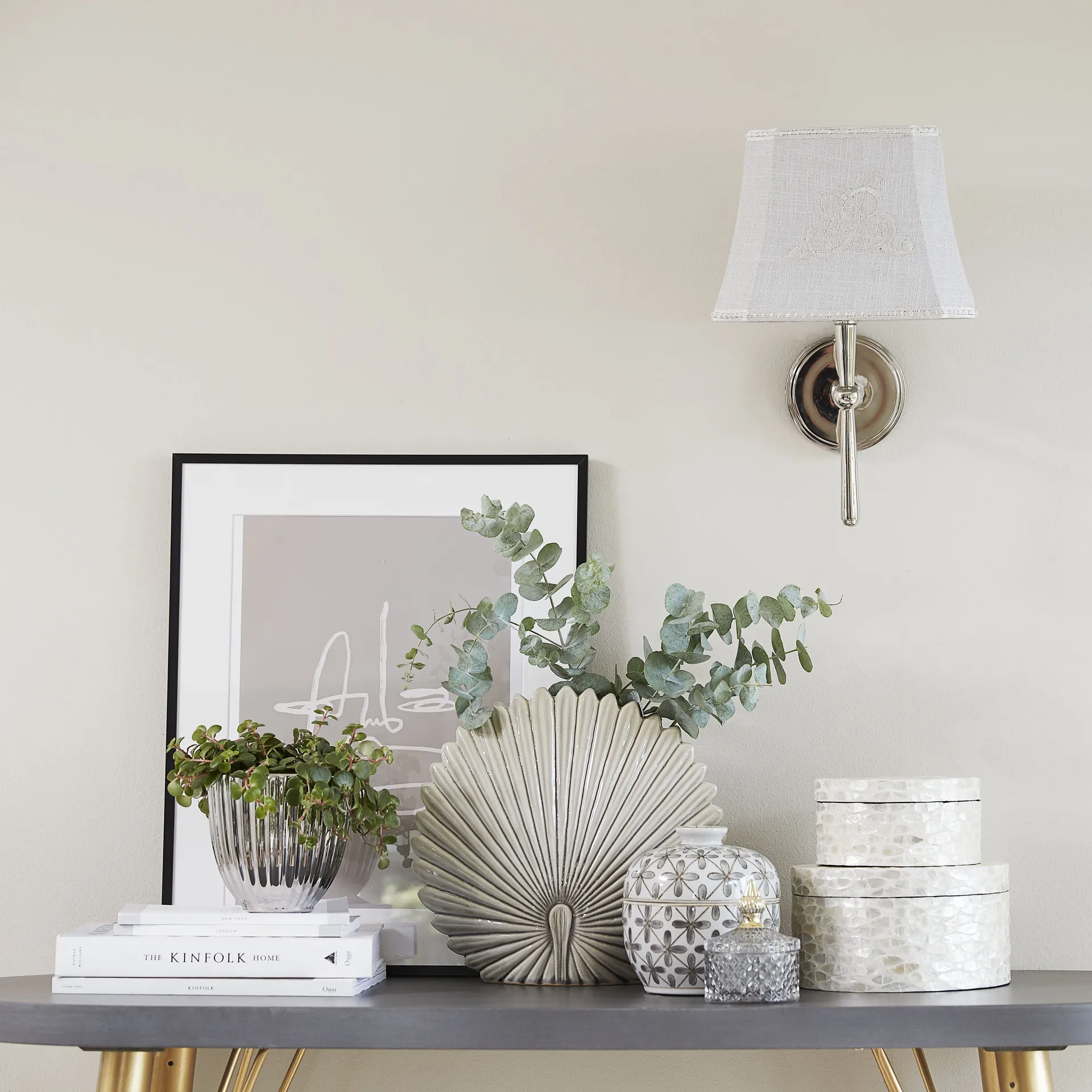 Cassie vase 31 cm, Moonbeam Lene Bjerre