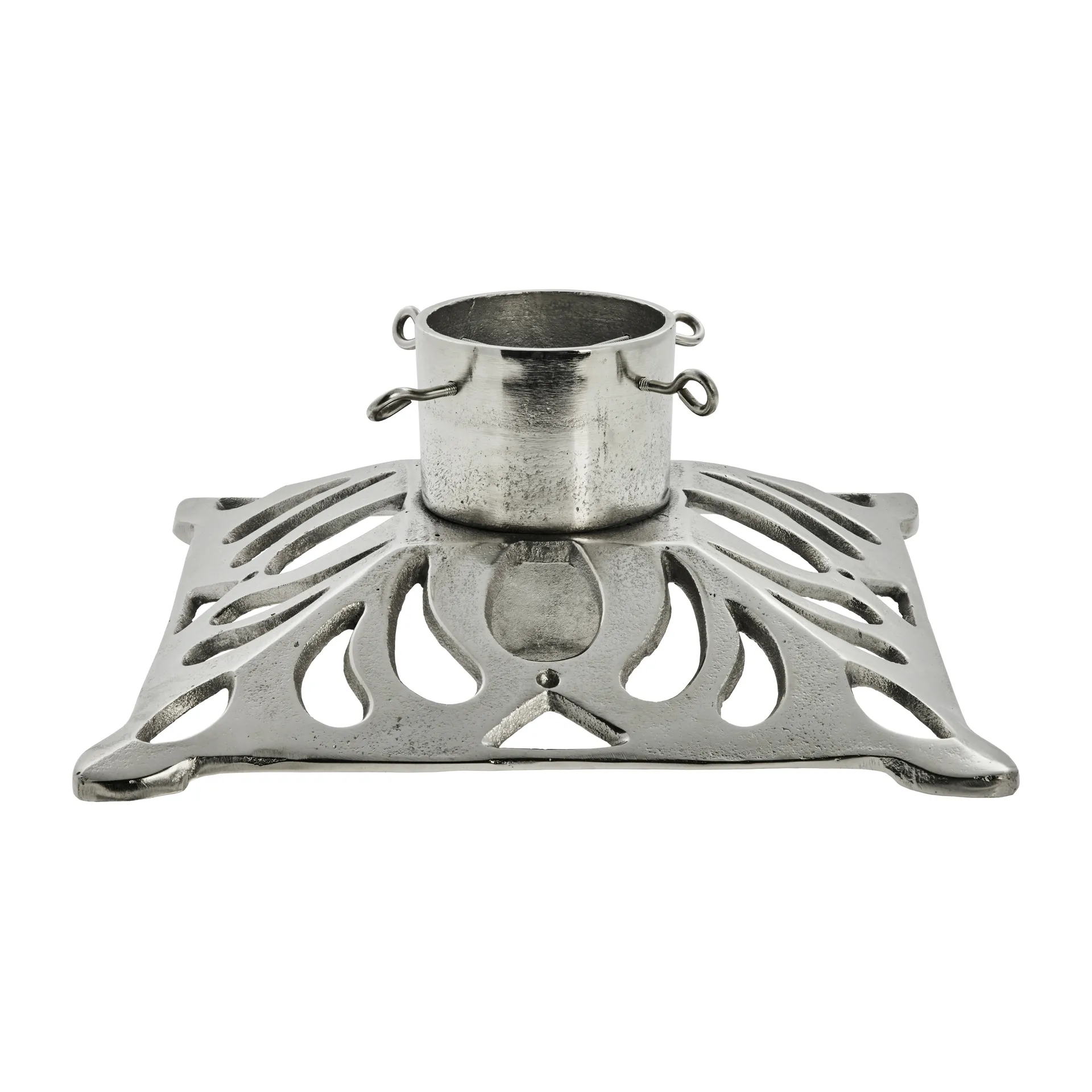 Cavia julgransfot 38 cm, Sølv Lene Bjerre