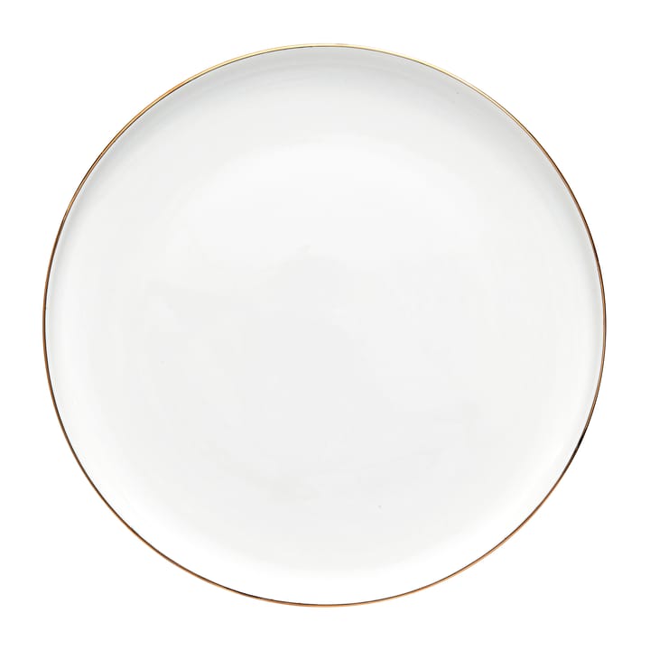 Clara tallerken Ø 26 cm, White-light gold Lene Bjerre