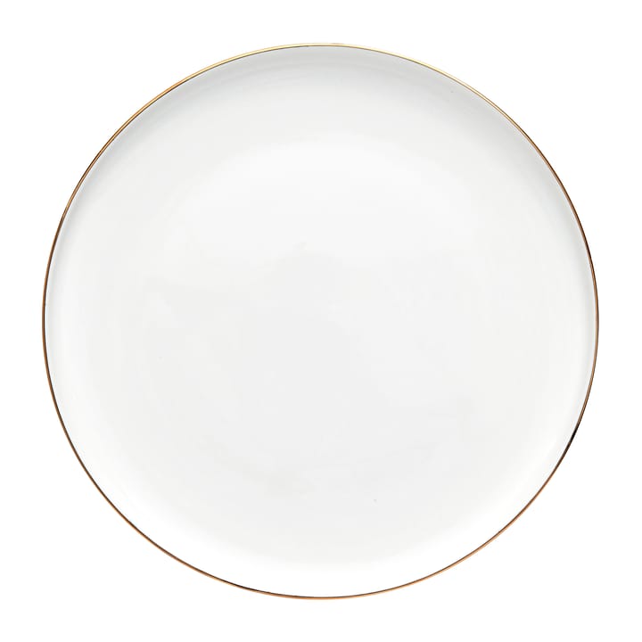 Clara tallerken Ø 26 cm - White-light gold - Lene Bjerre