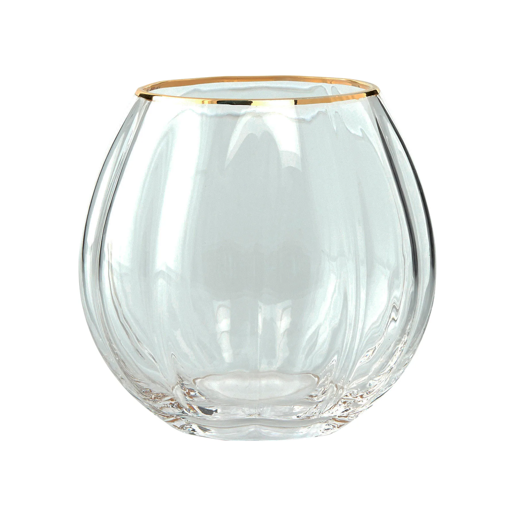 Claudine drikkeglass 49 cl, Clear-light gold Lene Bjerre