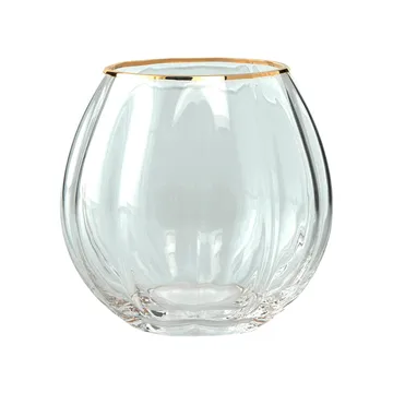 Claudine drikkeglass 49 cl - Clear-light gold - Lene Bjerre