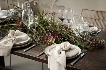 Claudine ginglass 60,5 cl - Clear-light gold - Lene Bjerre