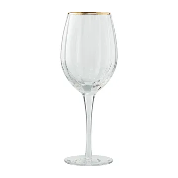 Claudine hvitvinsglass 45,5 cl - Clear-light gold - Lene Bjerre