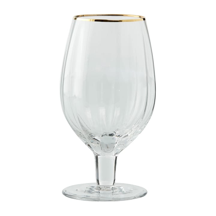 Claudine ølglass 58 cl - Clear-light gold - Lene Bjerre