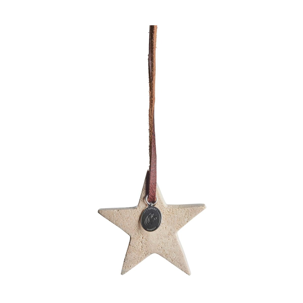 Lene Bjerre Elina juleanheng stjerne 6,5 cm Linen