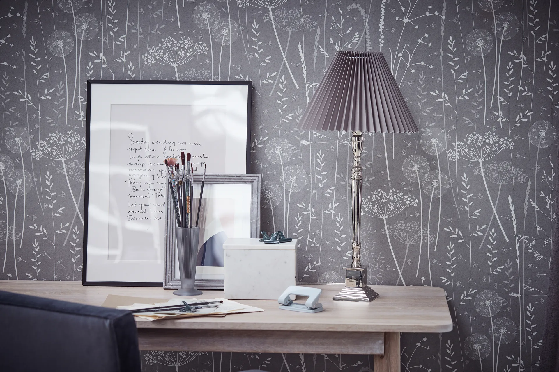 Ellia oppbevaringsboks marmor 16,5 x 11,5 cm, White  Lene Bjerre