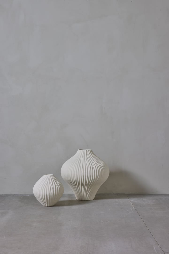 Esmia dekorasjonsvase 21 cm - Off white - Lene Bjerre