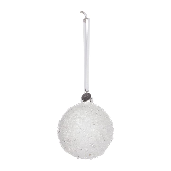 Faye julkula Ø8 cm, white Lene Bjerre