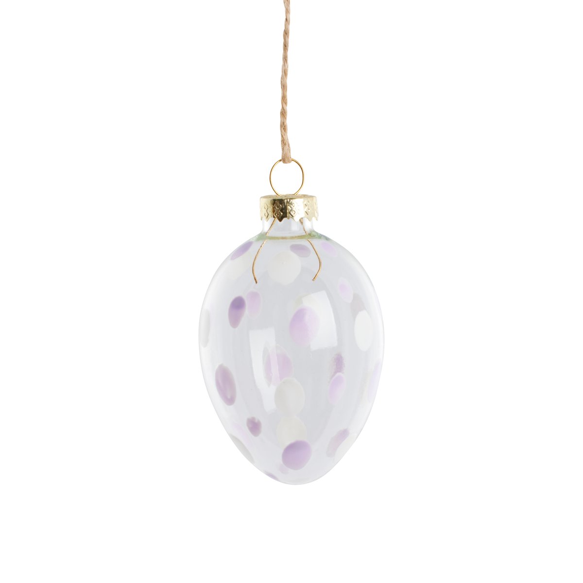 Lene Bjerre Fedora påskepynt 7 cm Lilac