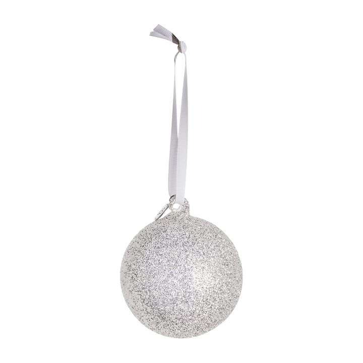 Glitteria julkula Ø10 cm, Sølv Lene Bjerre