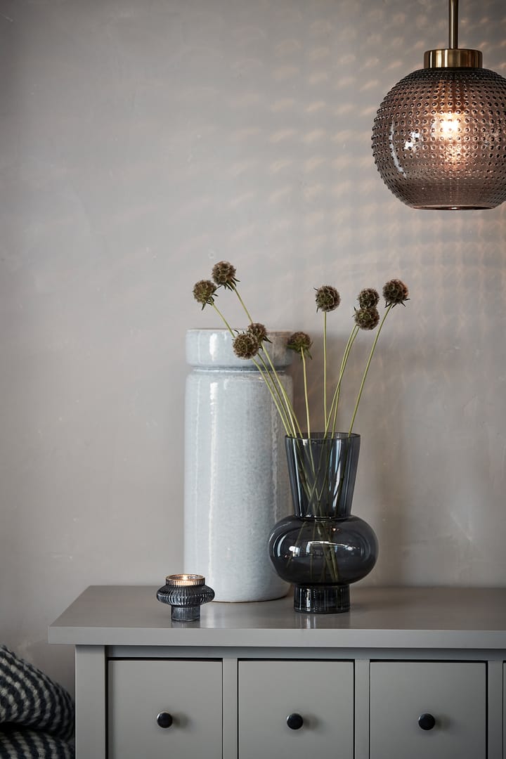 Hedria vase 24,5 cm - Dark grey - Lene Bjerre