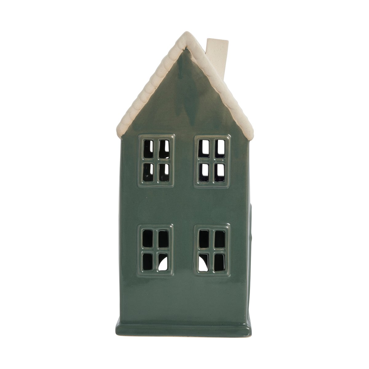 Lene Bjerre Hollia dekorasjonshus 29 cm Dark green