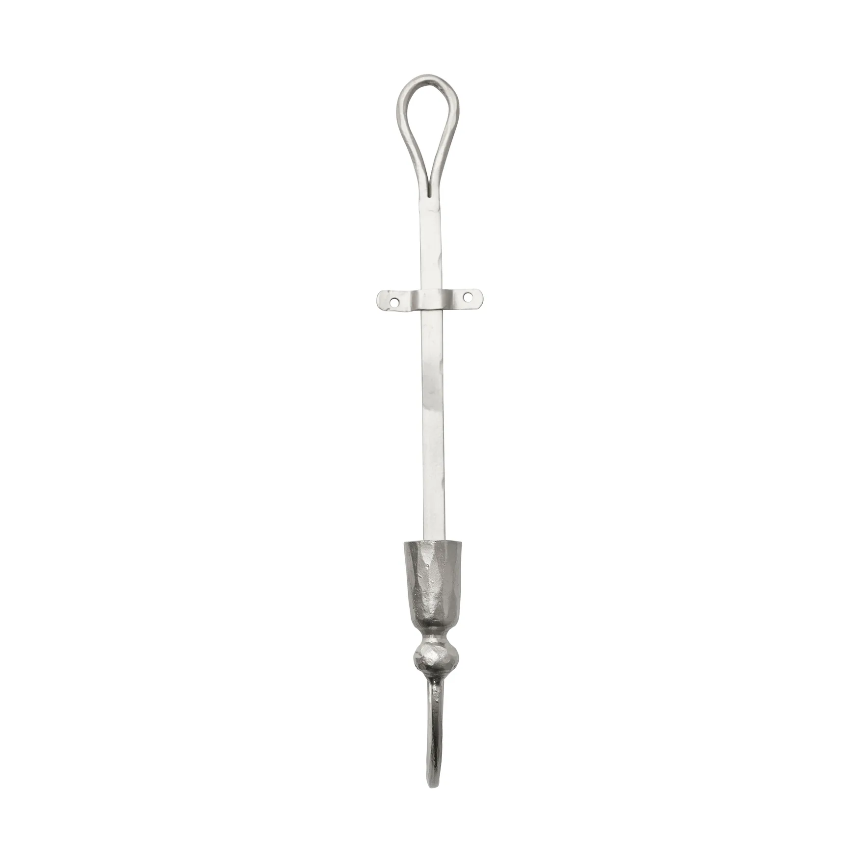Inelia lysestake, Sølvfarget, 13x39 cm Lene Bjerre