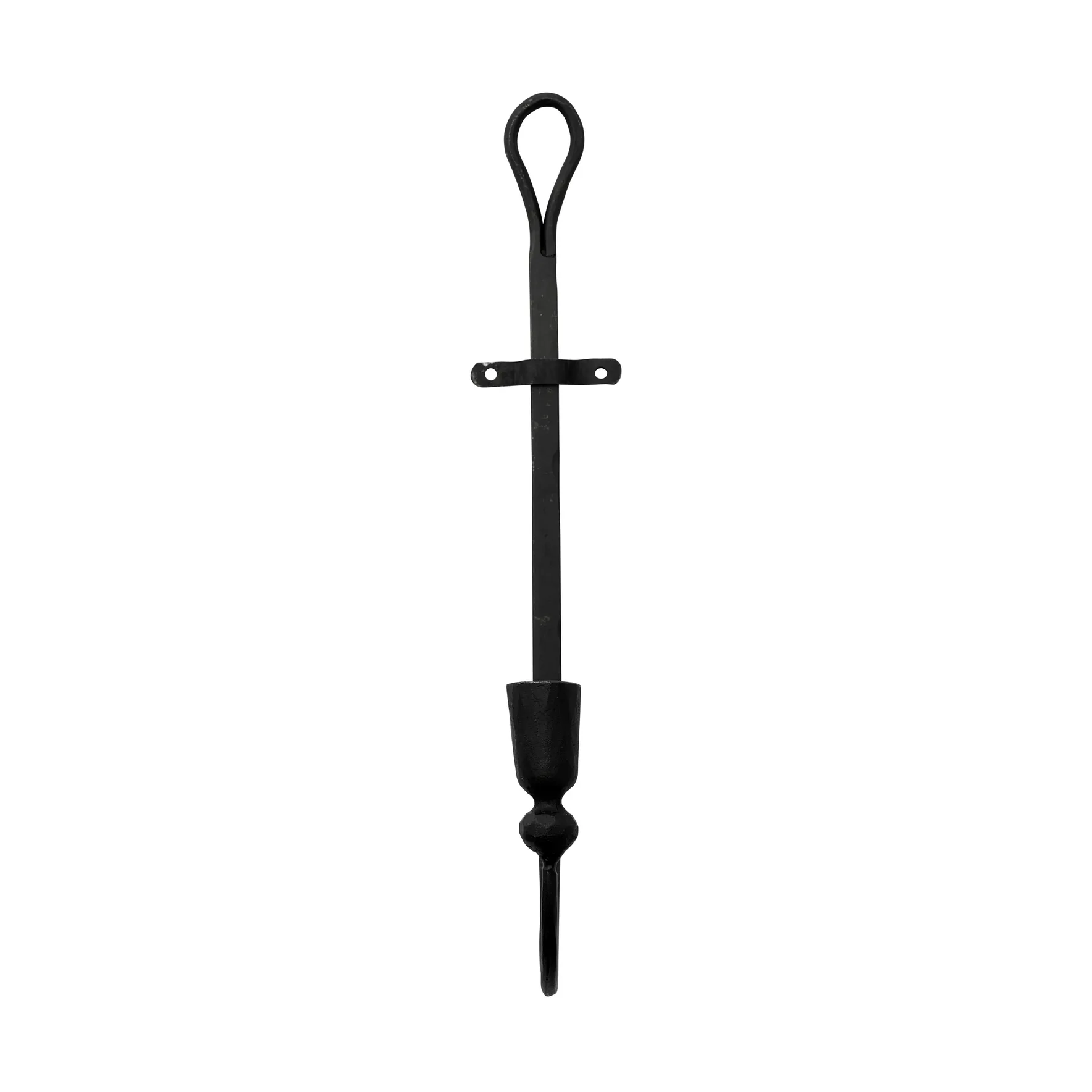 Inelia lysestake, Svart, 13x39 cm Lene Bjerre