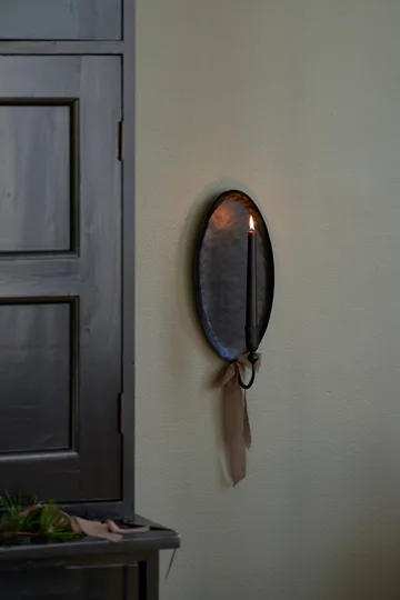 Inine vegglysestake - Svart, 17x40 cm - Lene Bjerre