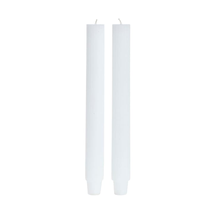 Livissia kronelys 24,5 cm 2-pakning - Hvit - Lene Bjerre