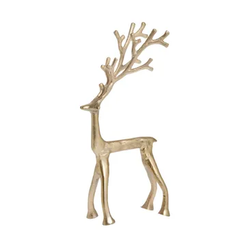 Marely dekorasjon ren 32 cm - Lys gull - Lene Bjerre