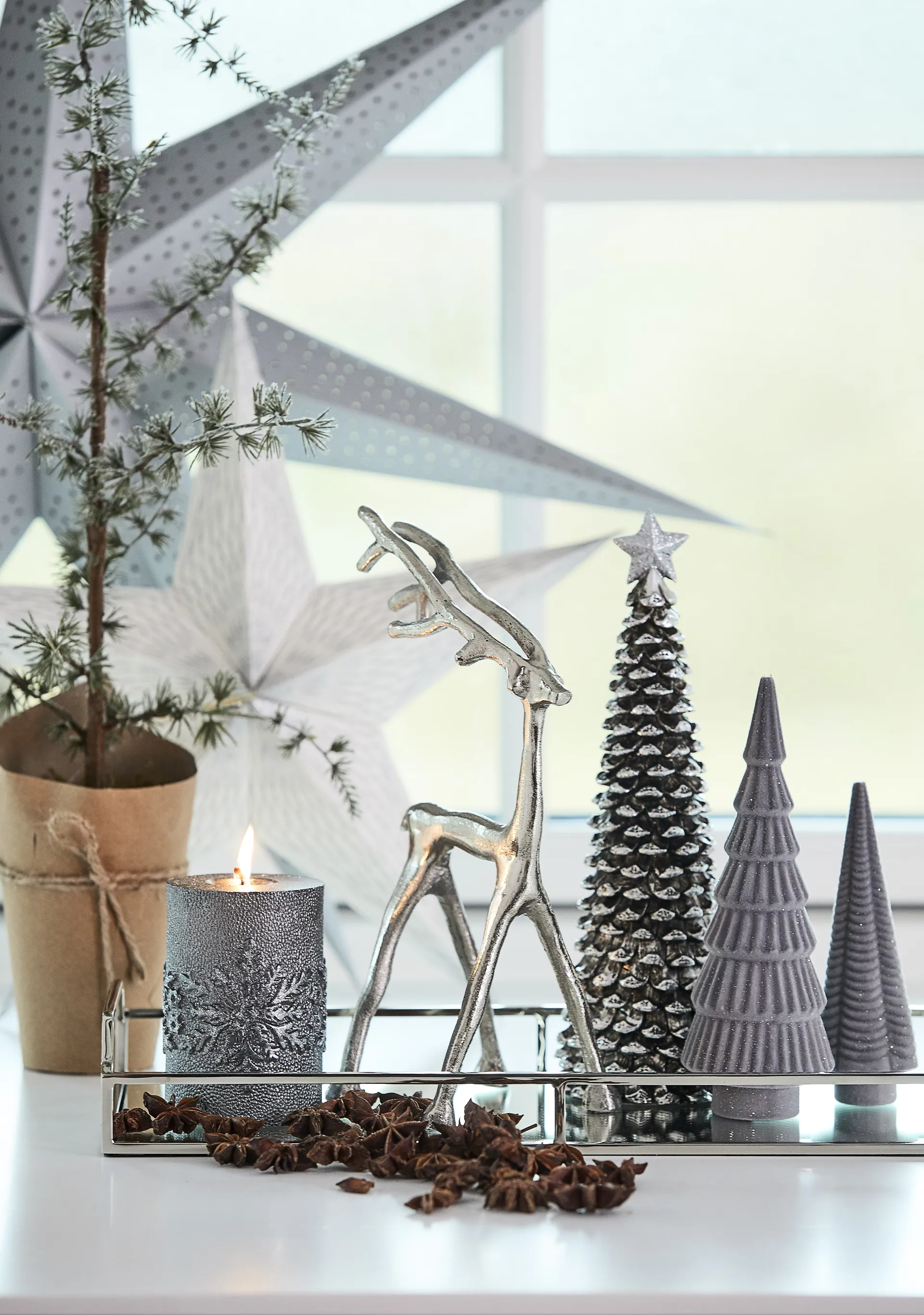 Marely reinsdyr 27 cm, Gull Lene Bjerre