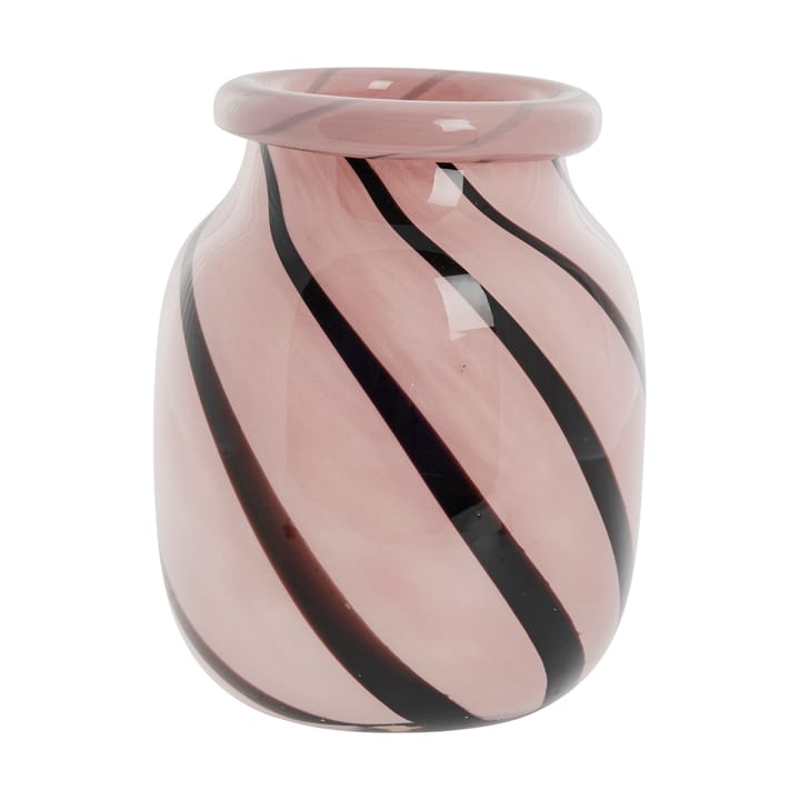 Marena vase Ø16 cm - Rose-black - Lene Bjerre