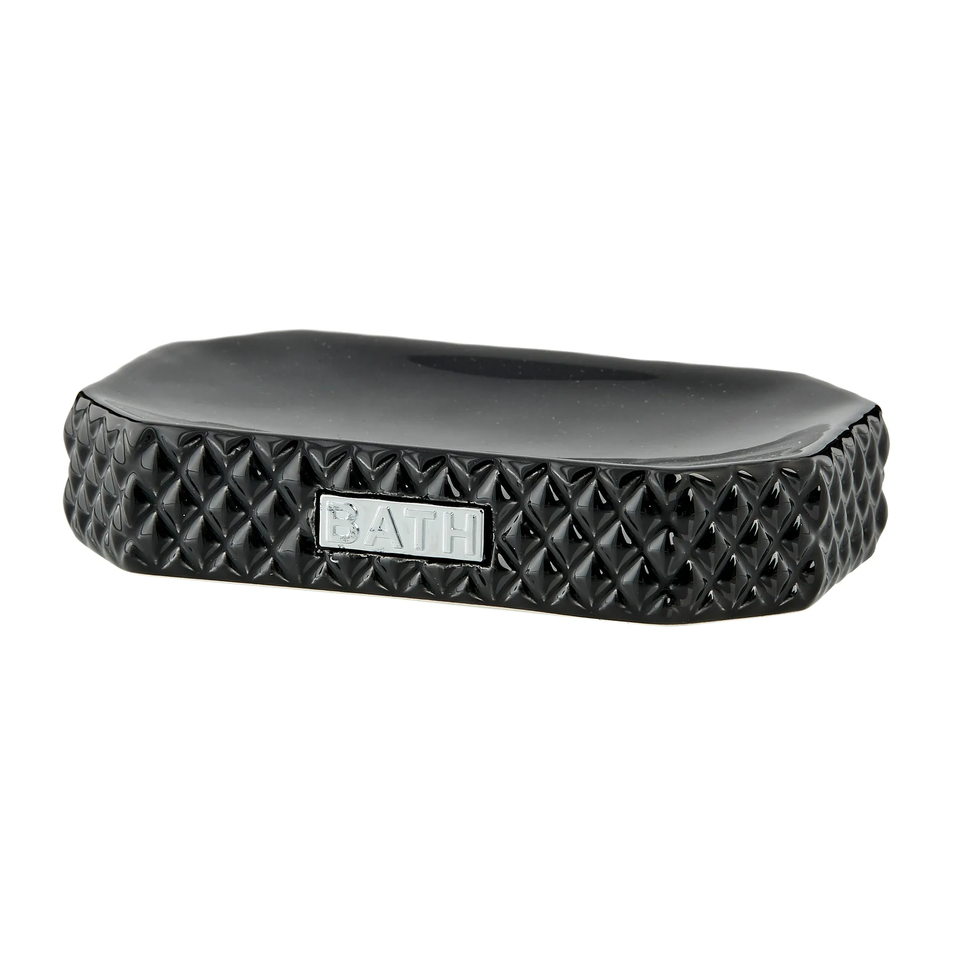 Marion såpekopp 13,5 x 9 cm, Black-silver Lene Bjerre