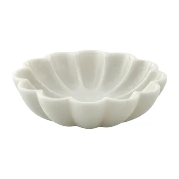 Marmilla dekorasjonsskål marmor white - Ø 20 cm - Lene Bjerre