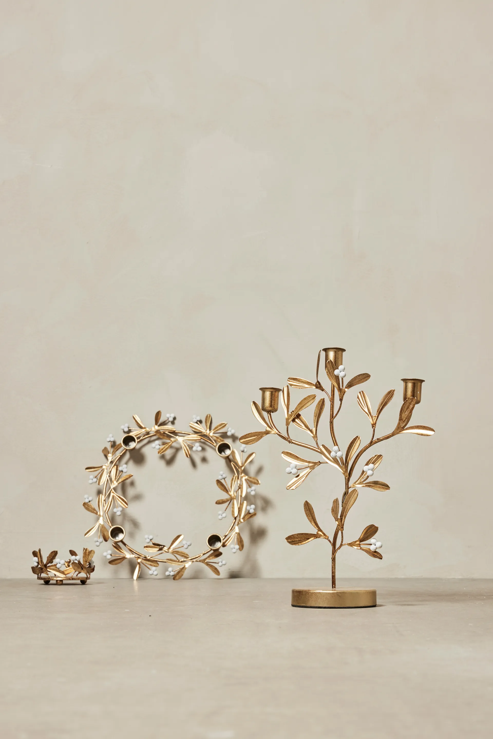 Missia lysestake 34 cm, Light gold Lene Bjerre