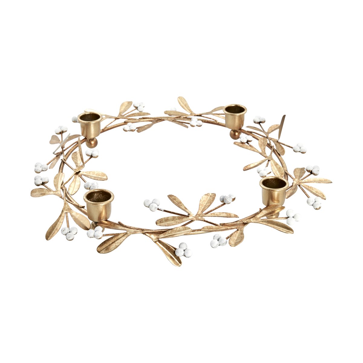 Lene Bjerre Missie adventslysestake Ø 33 cm Light gold