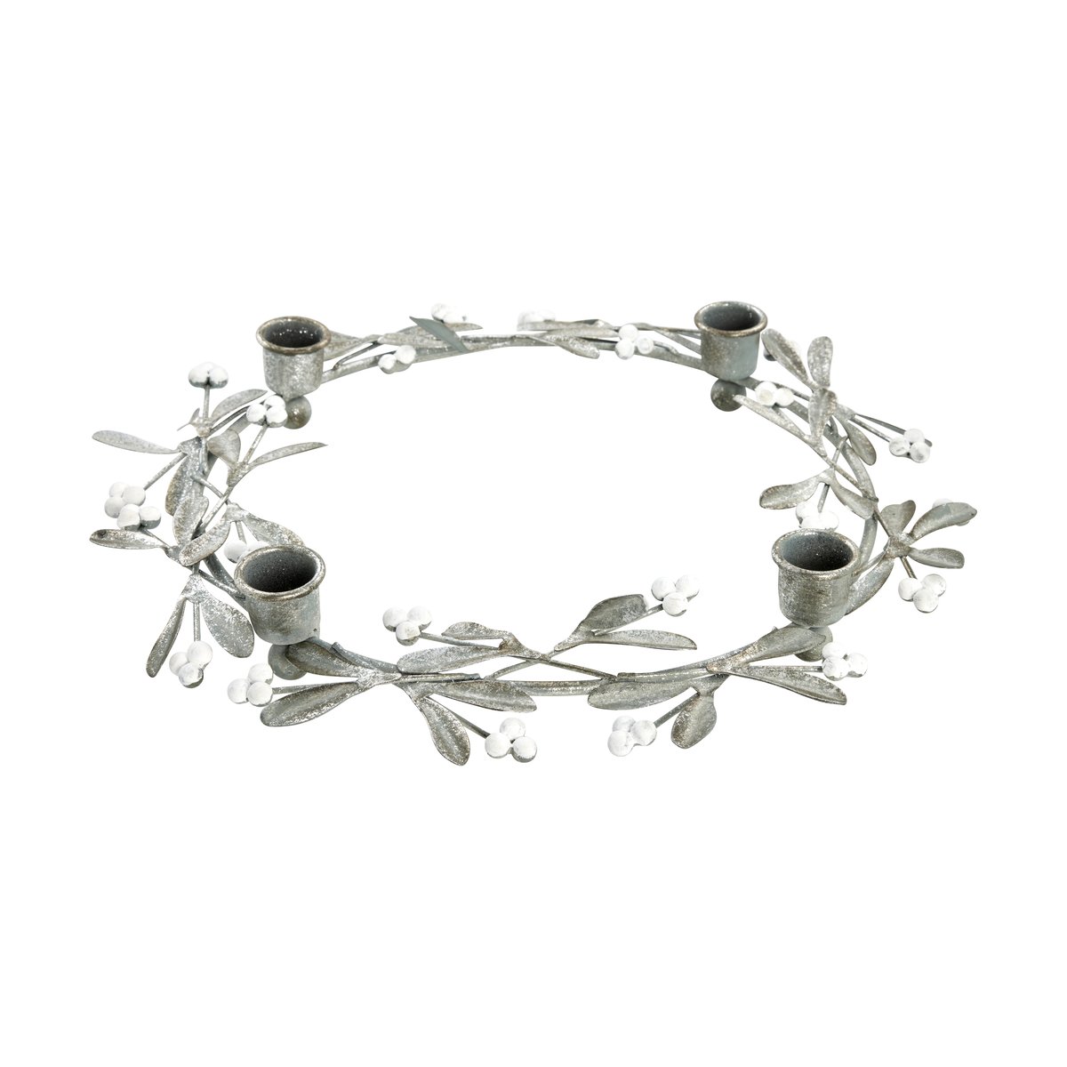 Lene Bjerre Missie adventslysestake Ø 33 cm Silver