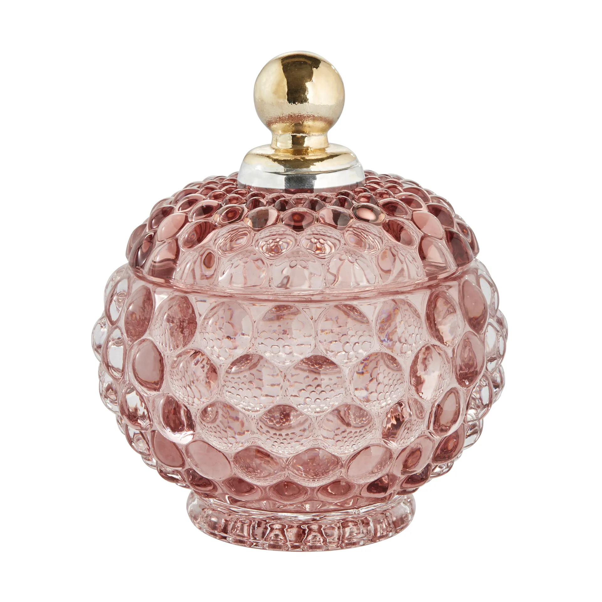 Miya oppbevaringsboks med lokk Ø10 cm, Misty rose Lene Bjerre