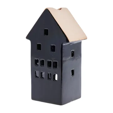 Molia dekorationshus svart - Stor - Lene Bjerre