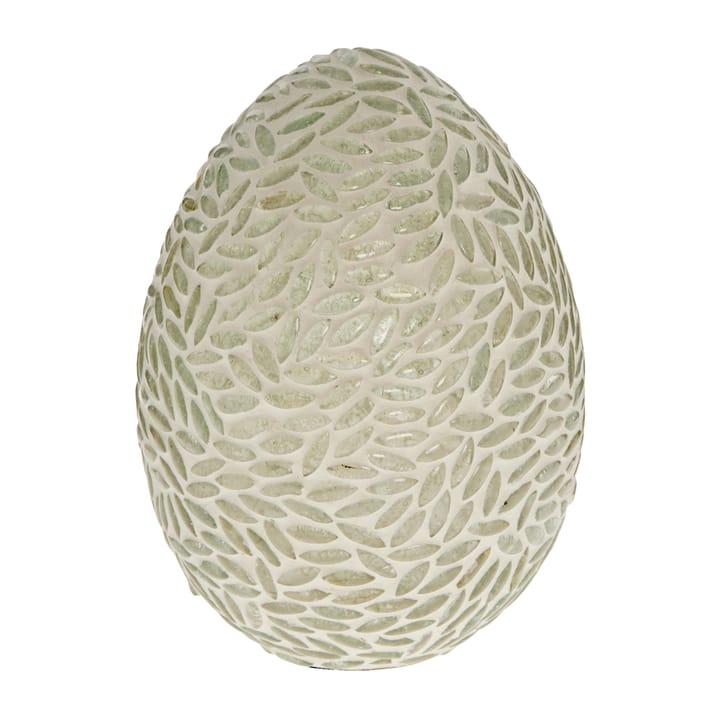 Murilia påskeegg clear-white - 15 cm - Lene Bjerre