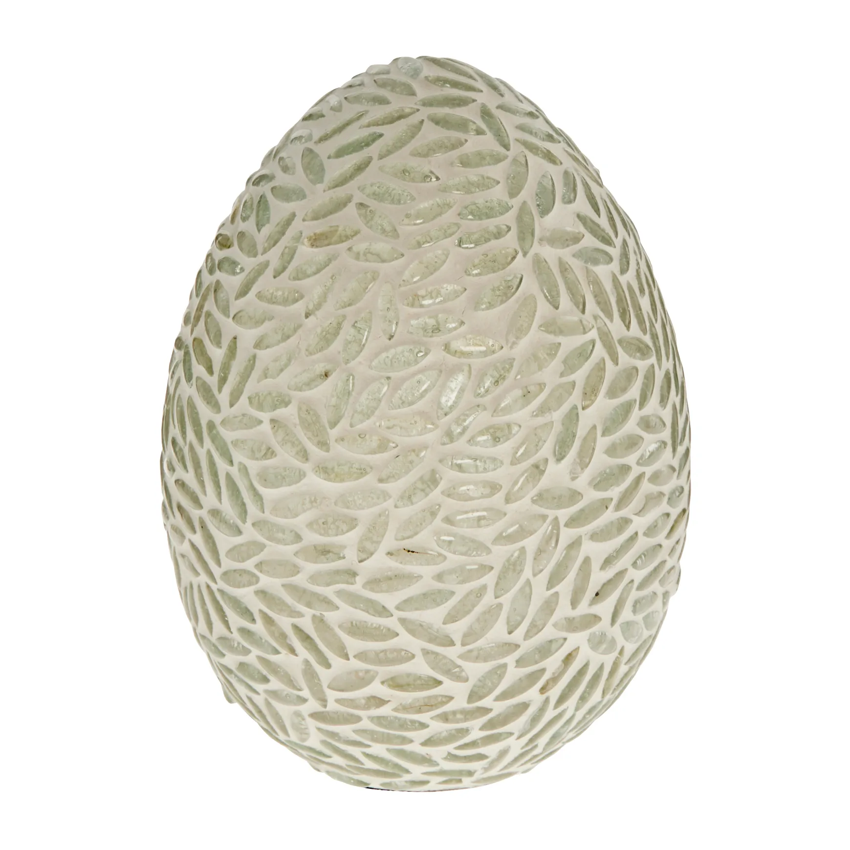 Murilia påskeegg clear-white, 15 cm Lene Bjerre