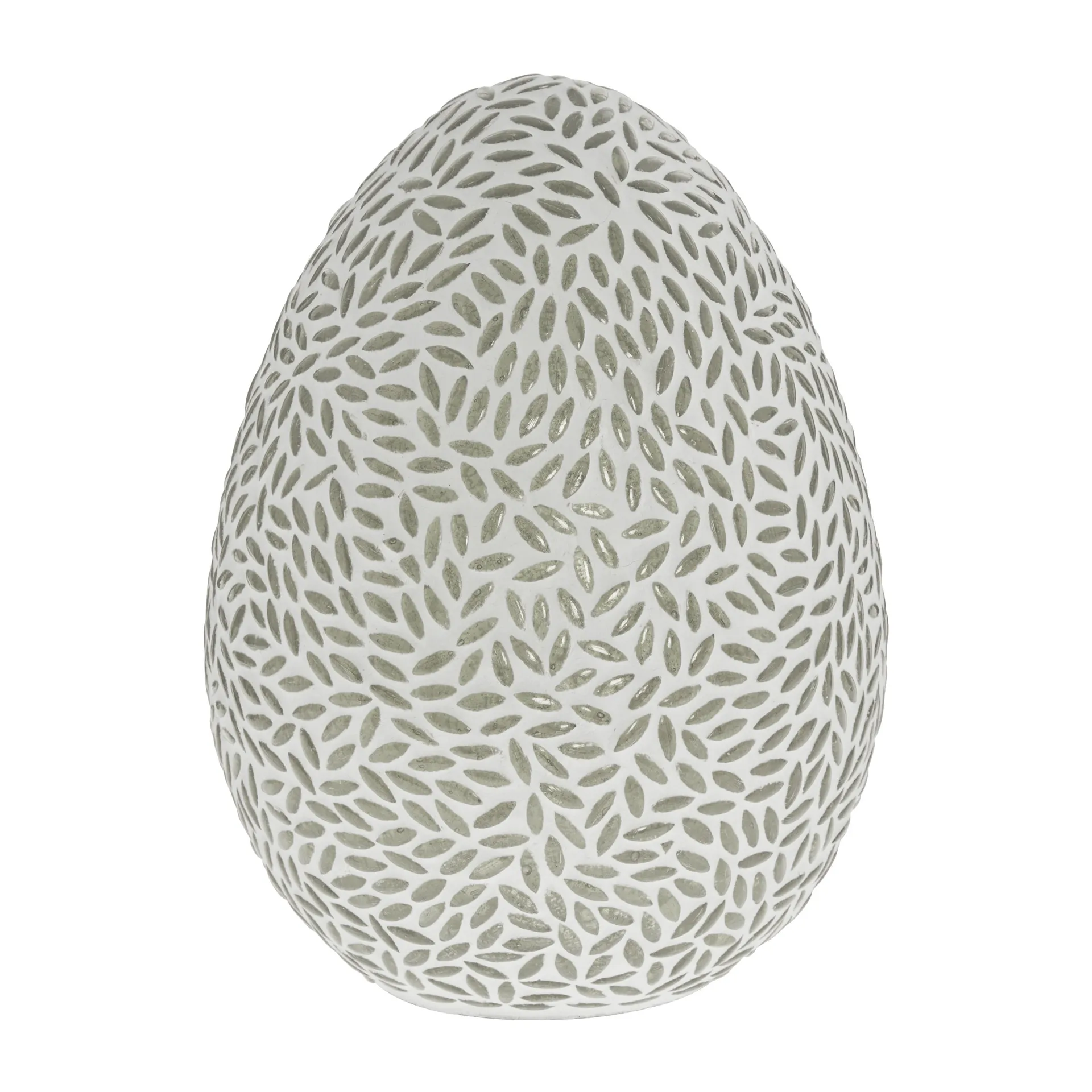 Murilia påskeegg clear-white, 20 cm Lene Bjerre
