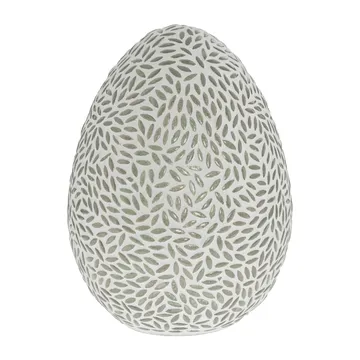 Murilia påskeegg clear-white - 20 cm - Lene Bjerre