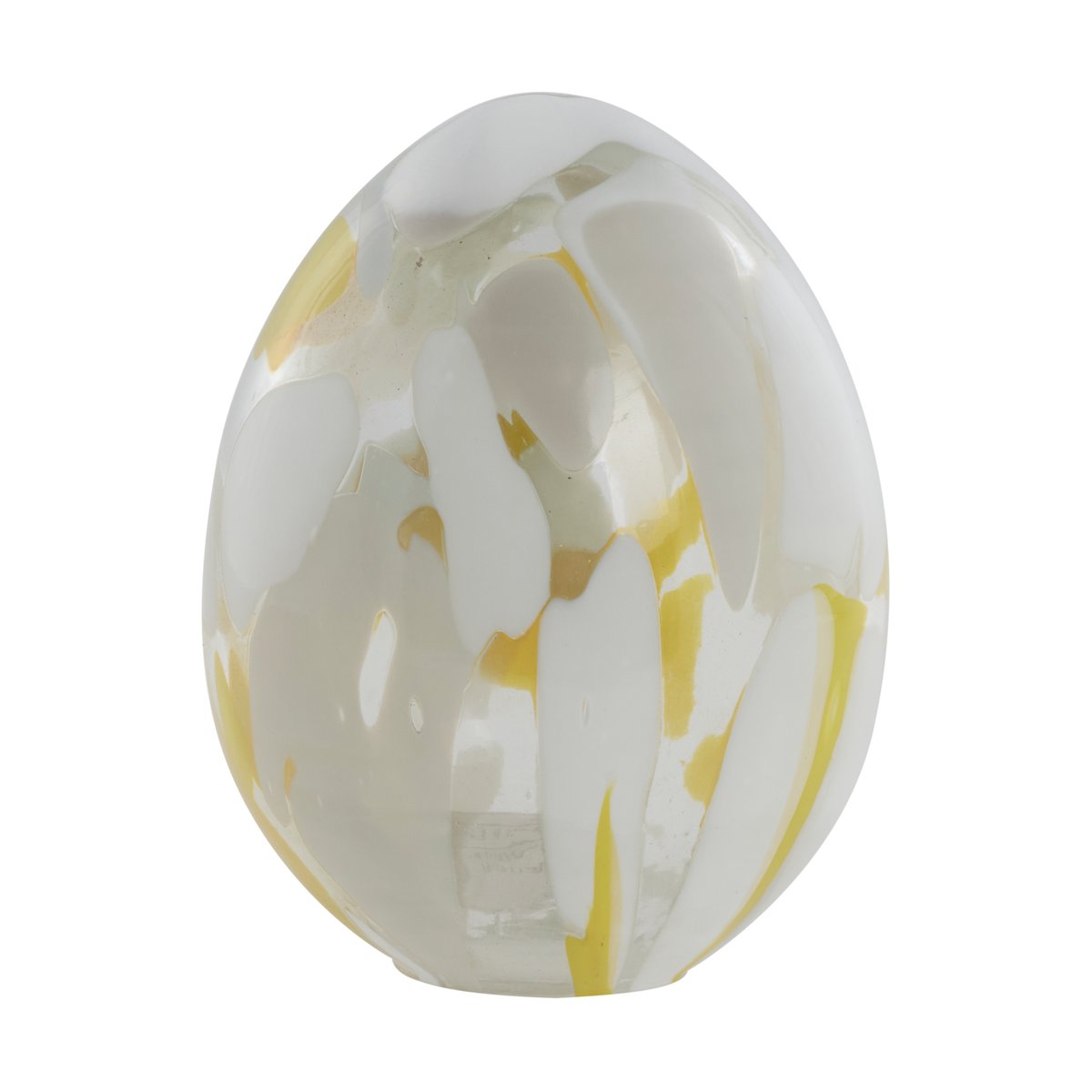 Lene Bjerre Murina dekorasjonsegg 15 cm White-mellow